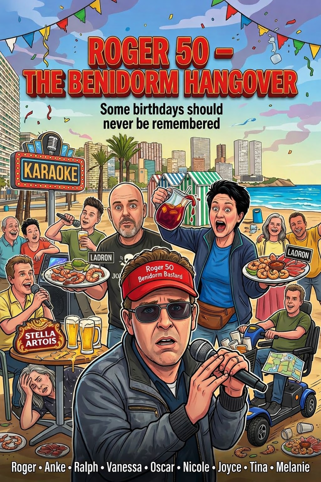 Benidorm Bastards Trip poster